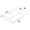 SILIFO SF6682 Απορροφητήρας Ελεύθερος 60cm Μαύρο 2 Μοτέρ