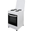 SILIFO SF6150CFEW Ηλεκτρική Κουζίνα 60cm με Εμαγιέ Εστίες Λευκό