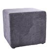 ΣΚΑΜΠΟ Fylliana LINKOLN ΓΚΡΙ 47x47x42εκ 839-82-605