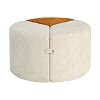ΣΚΑΜΠΟ PUZZLE Fylliana FL2511 ΑΝΟΙΧΤΟ ΜΠΕΖ-ΠΟΡΤΟΚΑΛΙ ΧΡΩΜΑ 68x68x39εκ 0016-225-061