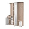 ΣΤΑΝΤ ΧΩΛ ΚΑΙ ΠΑΠΟΥΤΣΟΘΗΚΗ MARTIN SONOMA/ΛΕΥΚΟ 133,5x33x197,5εκ fxtr 11008738