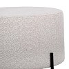ΣΤΡΟΓΓΥΛΟ ΣΚΑΜΠΟ Fylliana Kristal ΚΡΕΜ ΧΡΩΜΑ 60x40εκ 863-225-125