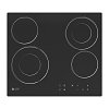 THERMOGATZ TGC-5604 SILVER Εστία Κεραμική 60cm Μαύρη 04.405.221
