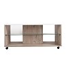 ΤΡΑΠΕΖΑΚΙ ΣΑΛΟΝΙΟΥ BERT GREY OAK-ΛΕΥΚΗ ΛΑΚΑ 101x60x45εκ 11008598