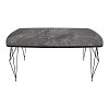 ΤΡΑΠΕΖΑΚΙ ΣΑΛΟΝΙΟΥ Diamond GREY MARBLE 100x66x42εκ 835-222-182