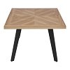 ΤΡΑΠΕΖΑΚΙ ΣΑΛΟΝΙΟΥ Fylliana FL1564 SONOMA MDF ΜΕ ΜΑΥΡΑ ΠΟΔΙΑ 130x70x45εκ 627-124-029