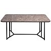 ΤΡΑΠΕΖΑΚΙ ΣΑΛΟΝΙΟΥ Fylliana Diamond GREY MARBLE 115x68x45εκ 835-122-173