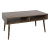 ΤΡΑΠΕΖΑΚΙ ΣΑΛΟΝΙΟΥ Fylliana Retro ΓΚΡΙ SAHARA 96x51x45εκ 270-92-052