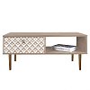 ΤΡΑΠΕΖΑΚΙ ΣΑΛΟΝΙΟΥ Fylliana "Home" SONOMA 100x50x42.5εκ 271-121-031