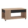 ΤΡΑΠΕΖΑΚΙ ΣΑΛΟΝΙΟΥ MAYENNE ARTISAN OAK-ΜΑΥΡΟ MAT 101x55x45εκ 11013516