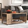 ΤΡΑΠΕΖΑΚΙ ΣΑΛΟΝΙΟΥ MAYENNE ARTISAN OAK-ΜΑΥΡΟ MAT 101x55x45εκ 11013516