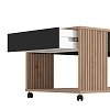 ΤΡΑΠΕΖΑΚΙ ΣΑΛΟΝΙΟΥ MAYENNE ARTISAN OAK-ΜΑΥΡΟ MAT 101x55x45εκ 11013516