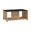 ΤΡΑΠΕΖΑΚΙ ΣΑΛΟΝΙΟΥ NORTE ARTISAN OAK-CARBON 101x60x45εκ 11011188