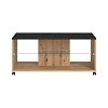 ΤΡΑΠΕΖΑΚΙ ΣΑΛΟΝΙΟΥ NORTE ARTISAN OAK-CARBON 101x60x45εκ 11011188