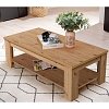 ΤΡΑΠΕΖΑΚΙ ΣΑΛΟΝΙΟΥ Oscar KS ARTISAN OAK 120x60x41εκ 11008171