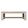 ΤΡΑΠΕΖΑΚΙ ΣΑΛΟΝΙΟΥ Oscar KS GREY OAK 120x60x41εκ 11008596