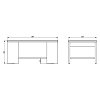 ΤΡΑΠΕΖΑΚΙ ΣΑΛΟΝΙΟΥ UNION GREY OAK 90x50x41εκ 11008619