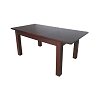 Τραπεζαρία σετ 5τμχ Megan 1017 IN + Jasmine 1025 IN Walnut 400-11-010