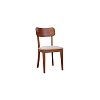 Τραπεζαρία σετ 5τμχ Paola 1101 IN + Brittany 1040 IN Light Walnut 400-11-022