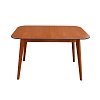 Τραπεζαρία σετ 5τμχ Paola 1101 IN + Brittany 1040 IN Light Walnut 400-11-022
