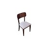 Τραπεζαρία σετ 5τμχ Paola 1101 IN + Brittany 1040 IN Walnut 400-11-023