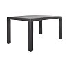 ΤΡΑΠΕΖΙ ΕΞΟΧΗΣ Fylliana Baltic ΚΑΦΕ ΧΡΩΜΑ 120x70x75εκ 875-225-065