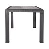 ΤΡΑΠΕΖΙ ΕΞΟΧΗΣ Fylliana Baltic ΚΑΦΕ ΧΡΩΜΑ 120x70x75εκ 875-225-065
