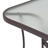 ΤΡΑΠΕΖΙ ΕΞΟΧΗΣ Fylliana STEEL ΚΑΦΕ 150x90x70εκ g.r.d 378-00-015