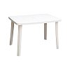 ΤΡΑΠΕΖΙ ΕΞΟΧΗΣ Fylliana ROMA ΛΕΥΚΟ 110x70x70εκ 878-00-009