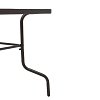 ΤΡΑΠΕΖΙ ΚΗΠΟΥ Fylliana 030 ΚΑΦΕ ΧΡΩΜΑ 140x80x70εκ 327-91-084