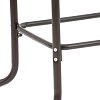 ΤΡΑΠΕΖΙ ΚΗΠΟΥ Fylliana 030 ΚΑΦΕ ΧΡΩΜΑ 140x80x70εκ 327-91-084