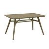 ΤΡΑΠΕΖΙ ΚΗΠΟΥ ΜΕ ABS ΕΠΙΦΑΝΕΙΑ FYLLIANA FL8863 CAPPUCCINO ΧΡΩΜΑ 135x79x75εκ 393-125-011