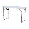 ΤΡΑΠΕΖΙ ΣΥΝΕΔΡΙΟΥ-CATERING Fylliana ΛΕΥΚΟ 122x60x54-74 ΠΤΥΣΣΟΜΕΝΟ (ΒΑΛΙΤΣΑ) 377-123-026