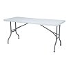 ΤΡΑΠΕΖΙ ΣΥΝΕΔΡΙΟΥ-CATERING Fylliana ΛΕΥΚΟ 183x75x74 ΠΤΥΣΣΟΜΕΝΟ 377-123-028