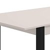 ΤΡΑΠΕΖΙ ΤΡΑΠΕΖΑΡΙΑΣ ΑΝΟΙΓΟΜΕΝΟ SAVOIA CASHMERE-ΜΑΥΡΟ ΜΑΤ 160x80x77εκ d.f.l 11013526