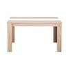 ΤΡΑΠΕΖΙ ΤΡΑΠΕΖΑΡΙΑΣ DOMUS 135 SONOMA OAK-ΛΕΥΚΟ 135x81x75εκ 11014771