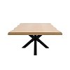 ΤΡΑΠΕΖΙ ΤΡΑΠΕΖΑΡΙΑΣ Fylliana 23C ΦΥΣΙΚΟ ΧΡΩΜΑ 160x90x75εκ 618-124-059