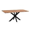 ΤΡΑΠΕΖΙ ΤΡΑΠΕΖΑΡΙΑΣ Fylliana Delhi ΦΥΣΙΚΟ ΧΡΩΜΑ 160x90x76εκ 938-124-013