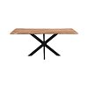 ΤΡΑΠΕΖΙ ΤΡΑΠΕΖΑΡΙΑΣ Fylliana Delhi ΦΥΣΙΚΟ ΧΡΩΜΑ 160x90x76εκ 938-124-013
