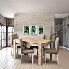 ΤΡΑΠΕΖΙ ΤΡΑΠΕΖΑΡΙΑΣ ITAKA GREY OAK ΧΡΩΜΑ 135x80x75εκ 11009631