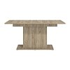 ΤΡΑΠΕΖΙ ΤΡΑΠΕΖΑΡΙΑΣ ΑΝΟΙΓΟΜΕΝΟ SABRINA GREY OAK ΧΡΩΜΑ 160(200)x92x76εκ 11011205