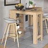 ΤΡΑΠΕΖΙ ΤΡΑΠΕΖΑΡΙΑΣ VALENCE ARTISAN OAK 120x50x105εκ 11012237