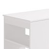 ΤΡΑΠΕΖΙ ΤΡΑΠΕΖΑΡΙΑΣ VALENCE ΛΕΥΚΟ 120x50x105εκ 11012238