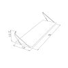 ΤΡΙΠΛΟ ΡΑΦΙ ΤΟΙΧΟΥ Fylliana "Rafael" ΚΑΡΥΔΙ 60x18x12.5εκ 891-221-042