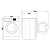 WHIRLPOOL WP C8 WBS EE Στεγνωτήριο Λευκό 8kg